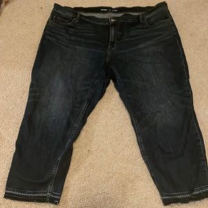 Old Navy, Size 22, distressed blue jeans